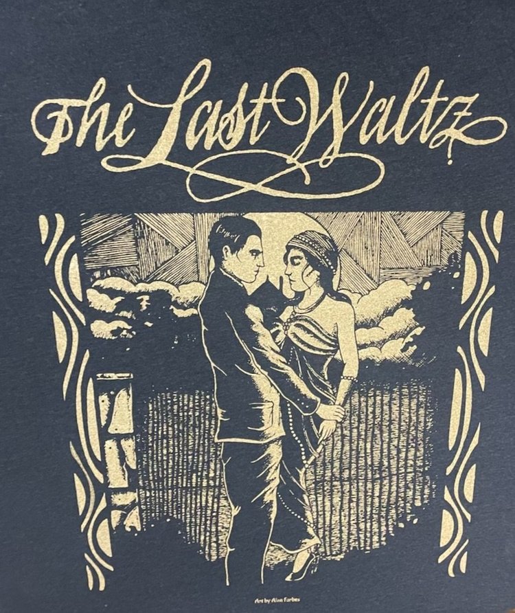 The Last Waltz T-Shirt – Artwork by Alan Forbes