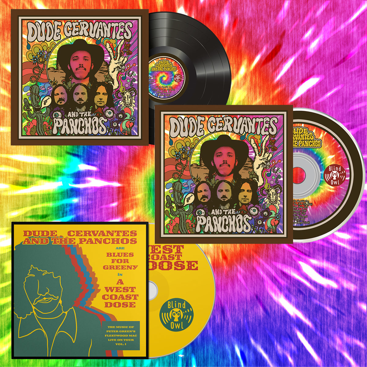 Pre-Order: Dude Cervantes – Dude Cervantes & The Panchos Vinyl & CD