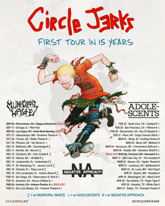 Zander Schloss Hits The Road with the Circle Jerks