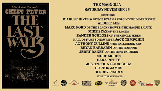 CHEST FEVER Announces Celebrating THE LAST WALTZ at The Magnolia Theater in San Diego