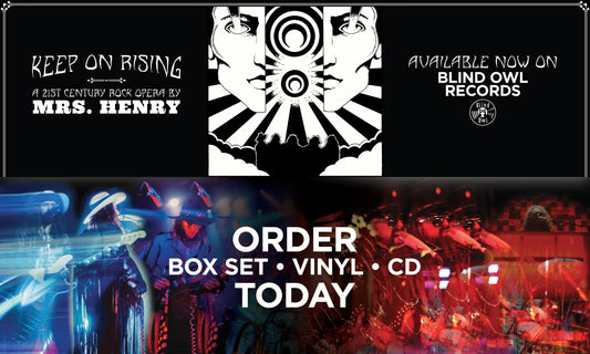 Worldwide Release: Mrs. Henry’s Epic Three Part Rock Opera, KEEP ON RISING, Is Available Now!