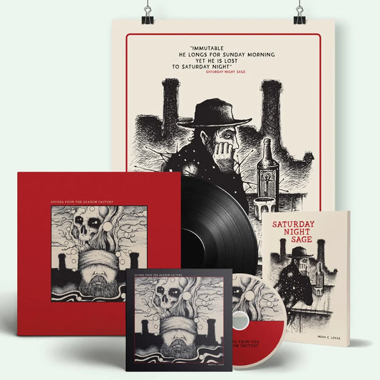 Pre-Order starts for the Noah C Lekas ltd 10" Vinyl - Sounds From the Shadow Factory EP