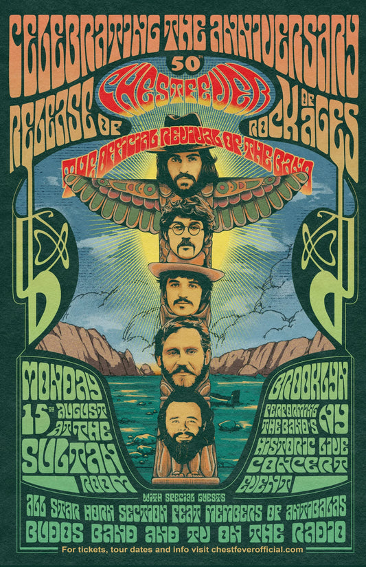 CHEST FEVER: The Official Revival Of THE BAND Tour Is Now!