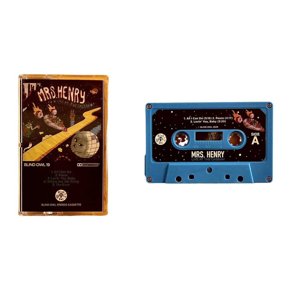 Mrs. Henry -  Live at the Casbah - Cassette