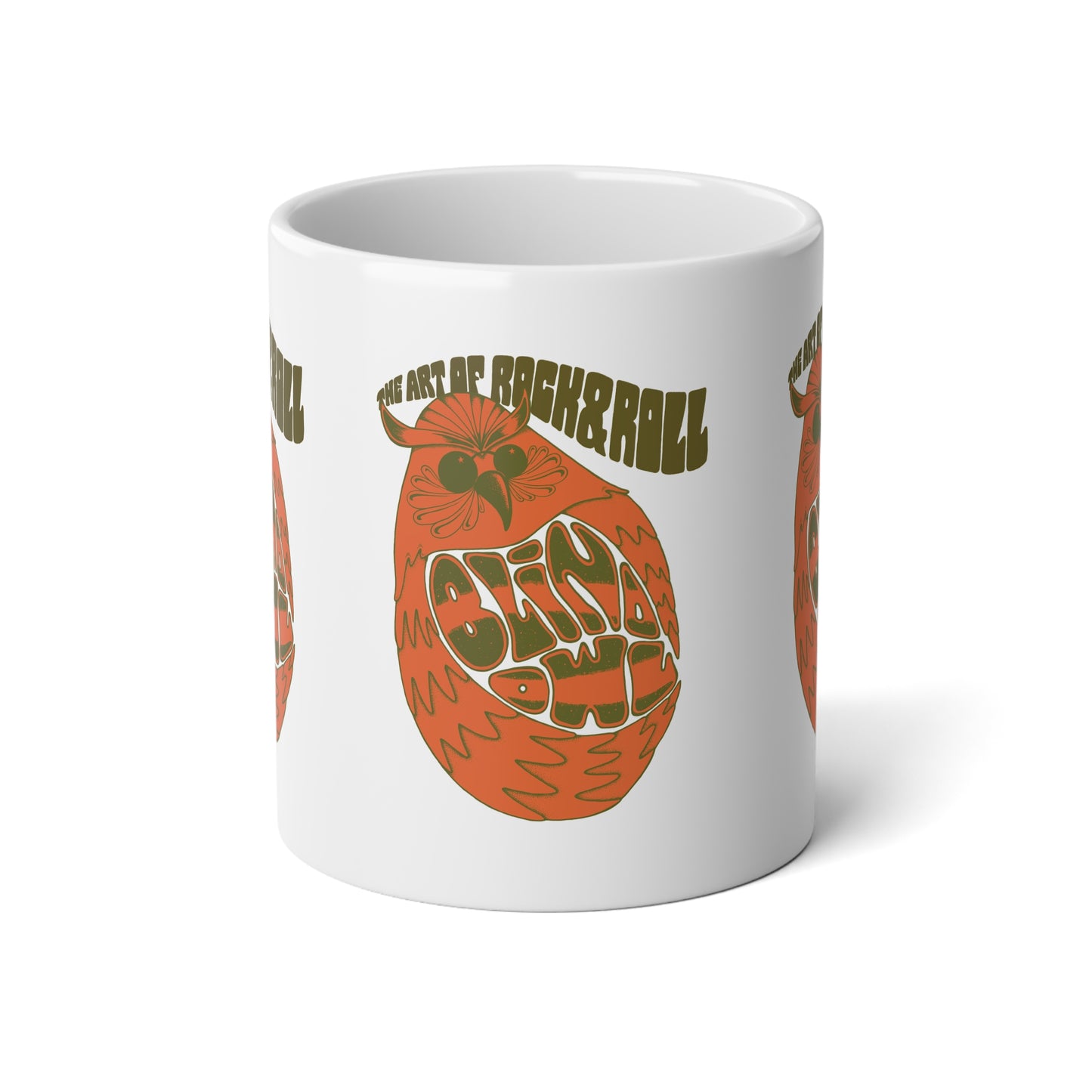 Blind Owl Records – “The Art of Rock & Roll” 20oz Mug