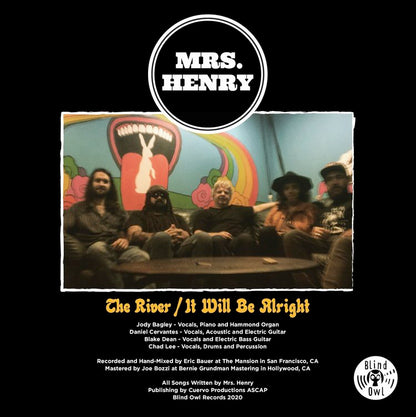 Mrs. Henry - The River/ It Will Be Alright 7" Vinyl Single