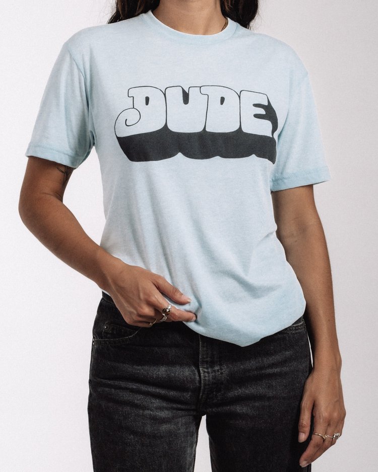 Dude Cervantes “DUDE” Tee – Official Merch