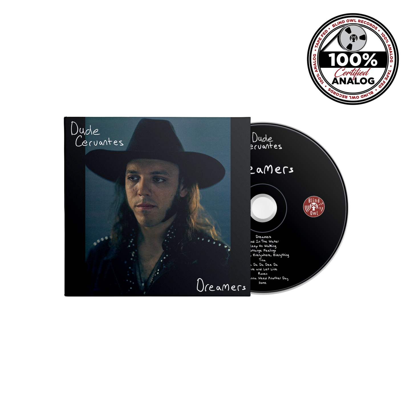 Dude Cervantes Dreamers CD pre-order with analog recording