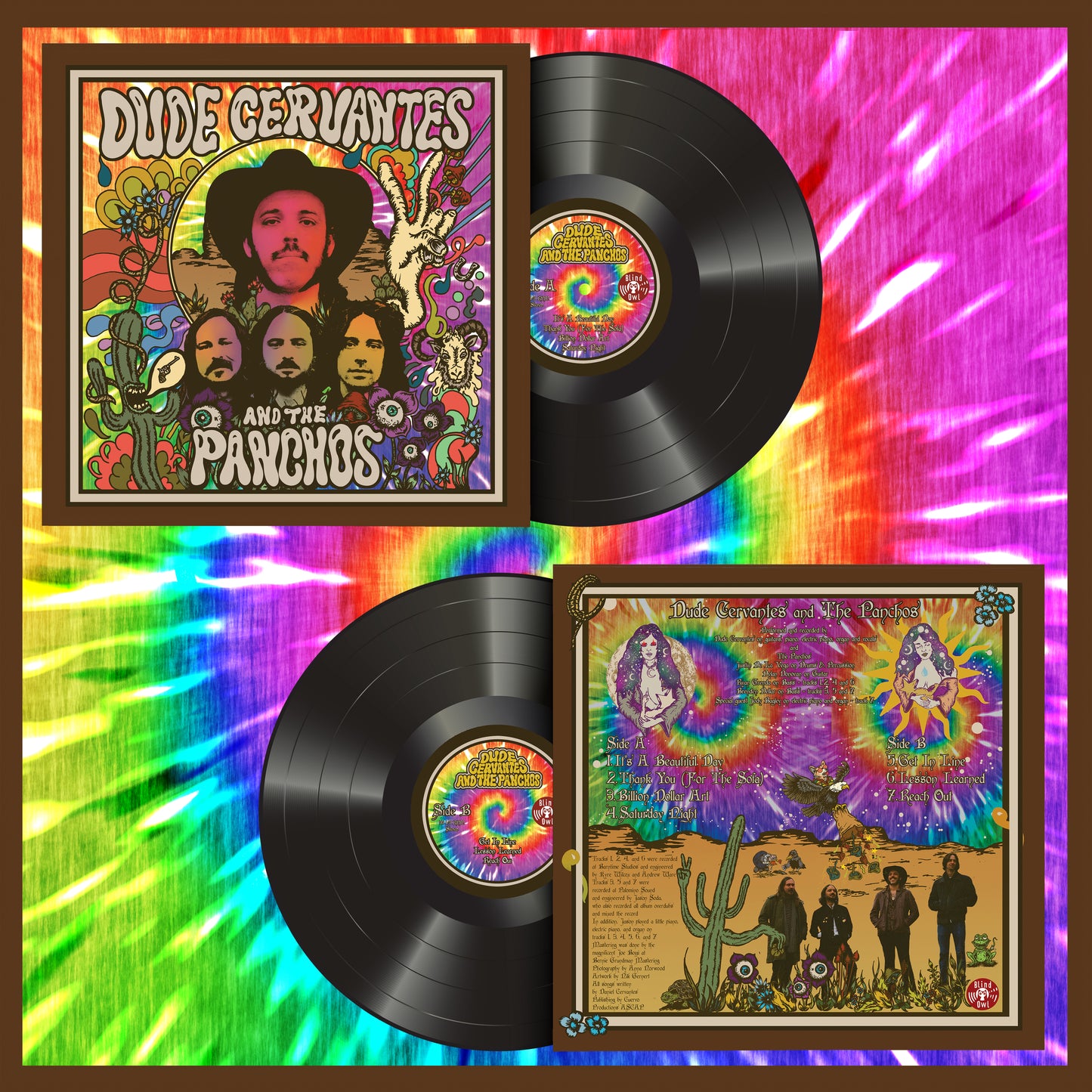 Dude Cervantes – Dude Cervantes & The Panchos (Vinyl & CD Pre-Order)