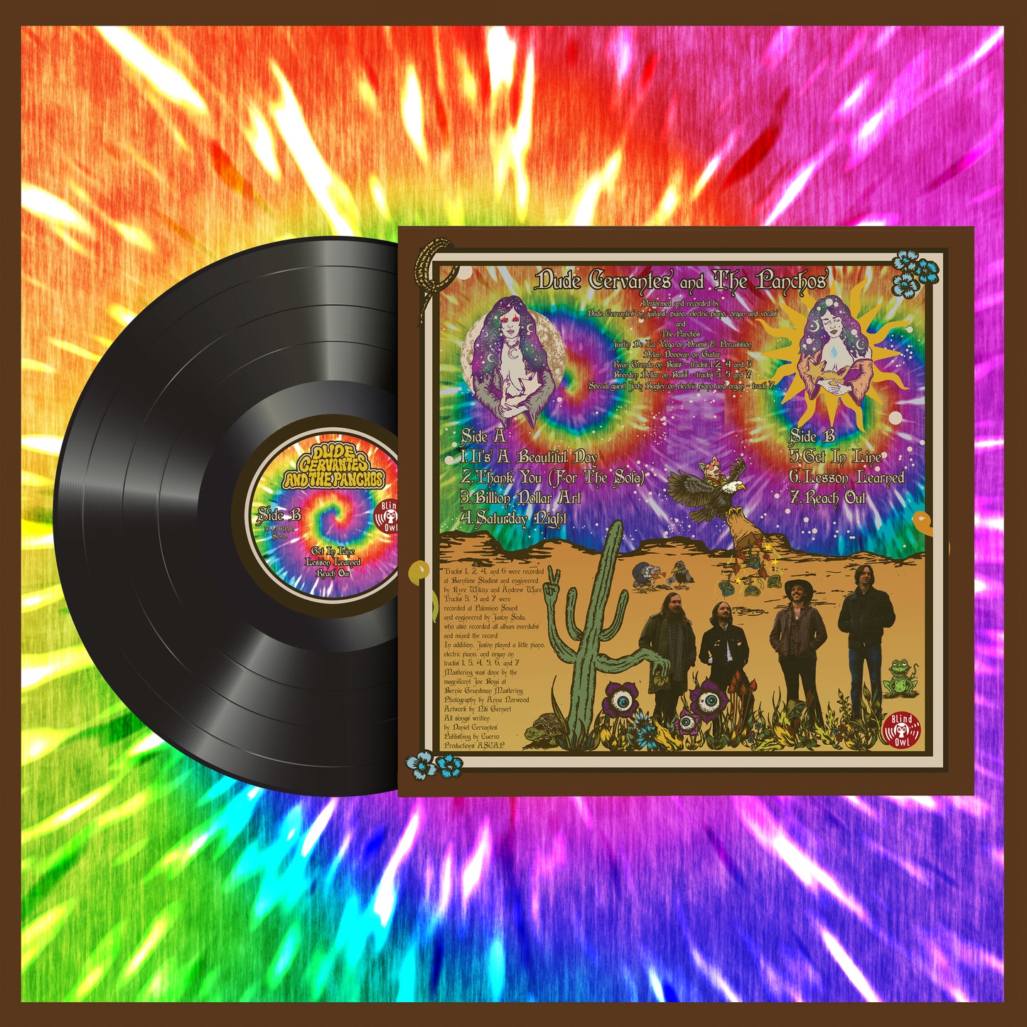 Dude Cervantes – Dude Cervantes & The Panchos (Vinyl & CD Pre-Order)