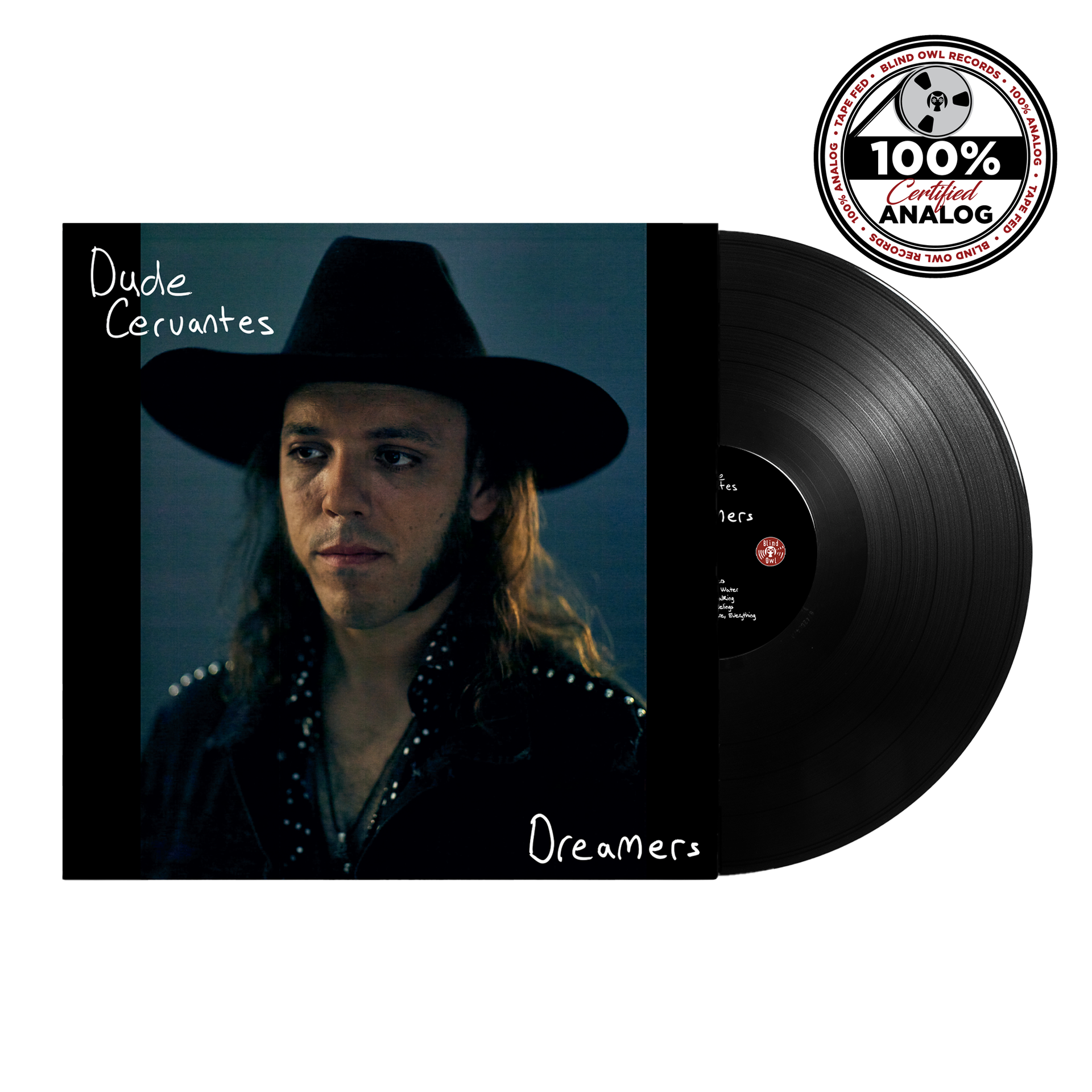 Dude Cervantes – Dreamers Vinyl, CD & Bundle) | Blind Owl Records