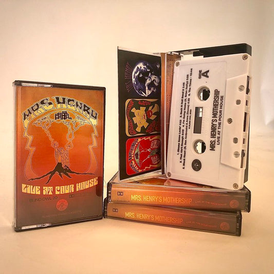Mrs. Henry -  Live at the Pour House - Cassette