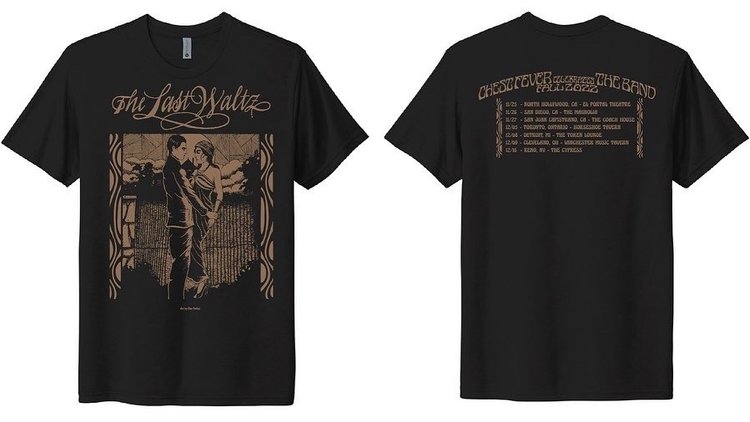 The Last Waltz T-Shirt – Artwork by Alan Forbes
