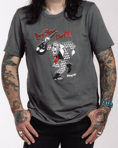 Zander Schloss - Live Slow Die Old Tee