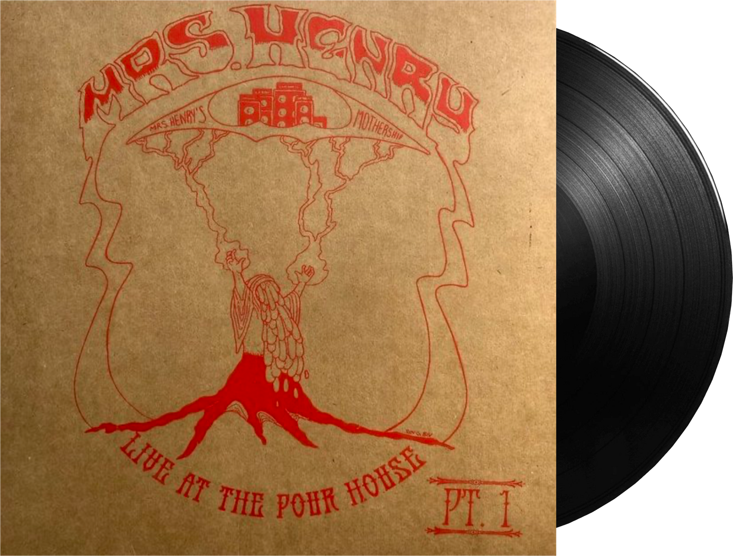 Mrs. Henry - Live at the Pour House Pt. 1 + Pt. 2 - 2 LP Vinyl