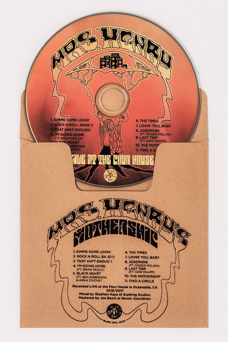 Mrs. Henry - Live at the Pour House - CD