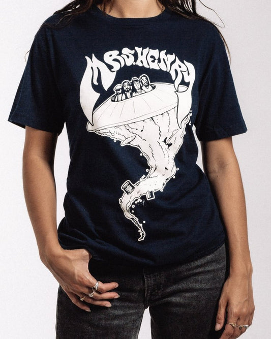 MRS. HENRY 2020 Tour UFO Tee – Artwork by Roy G Biv