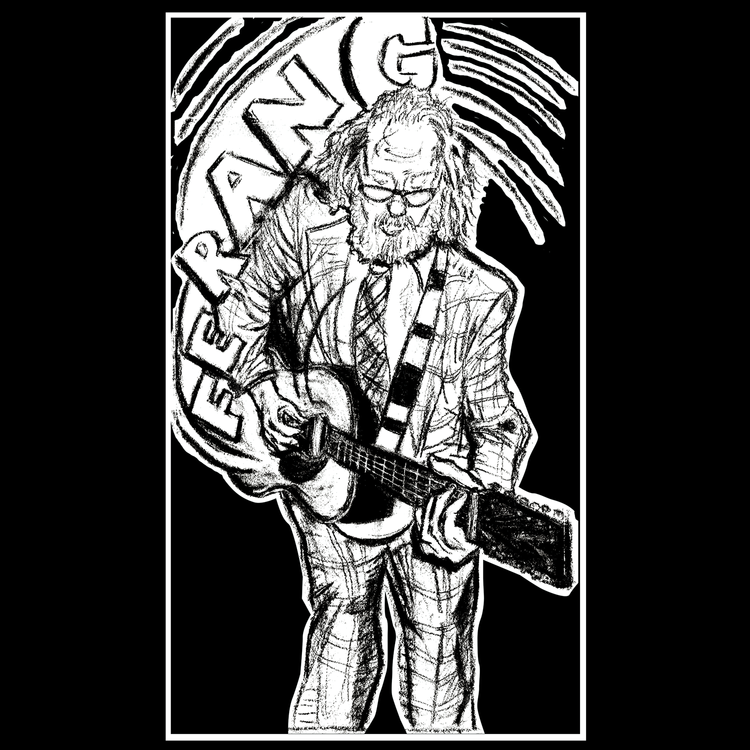 Zander Schloss “Ferang” T-Shirt – Artwork by Zander Schloss of the Circle Jerks