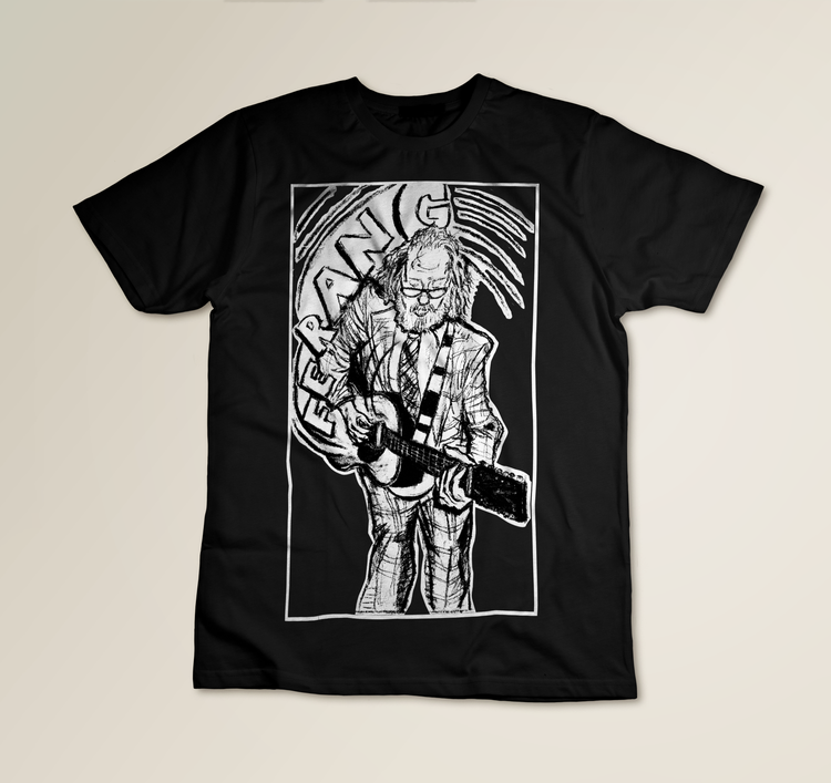Zander Schloss “Ferang” T-Shirt – Artwork by Zander Schloss of the Circle Jerks